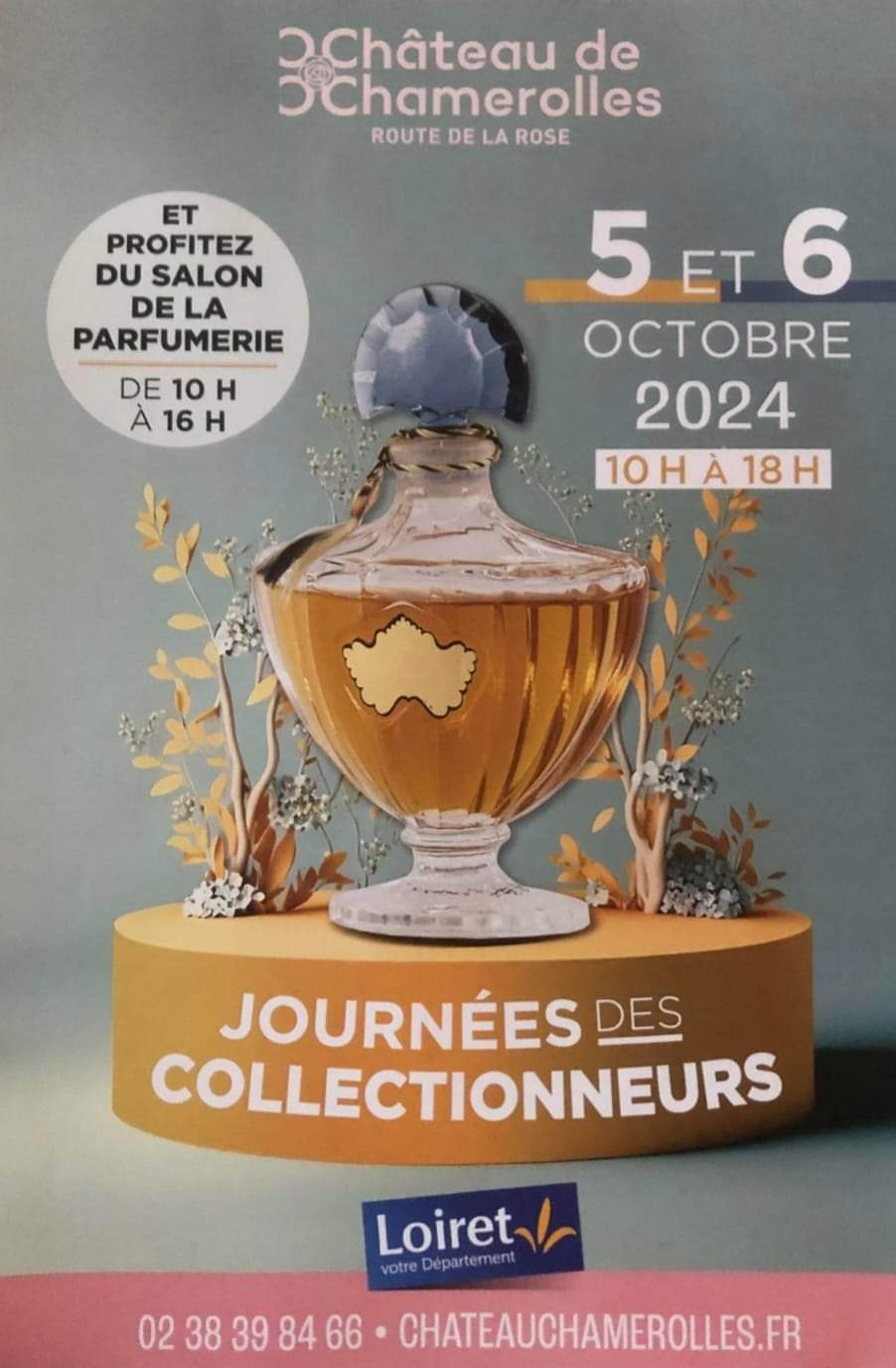 JOURNEE DES COLLECTIONNEURS A CHAMEROLLES LES 5 ET 6 OCT 2024