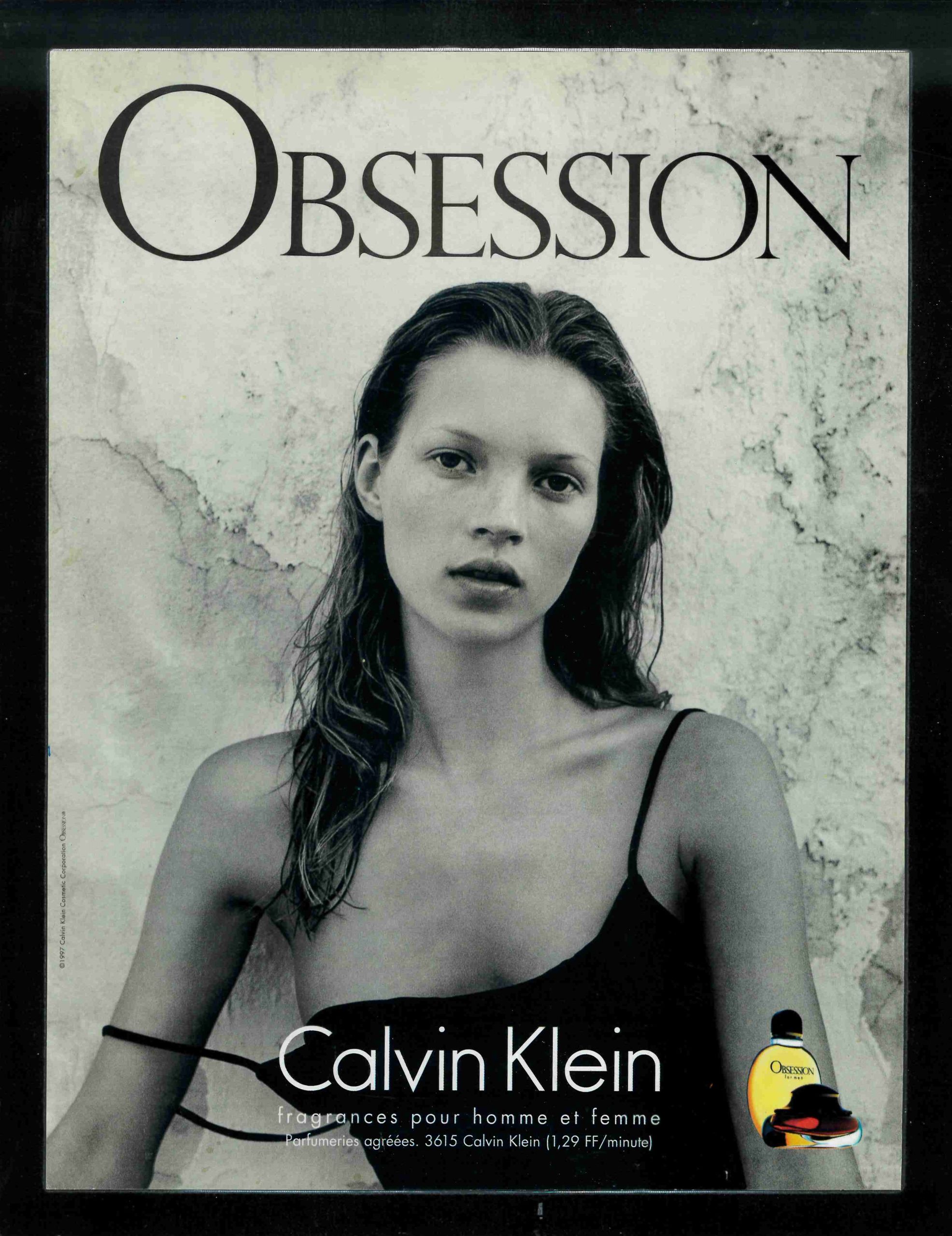 AFFICHE Calvin Klein Obsession