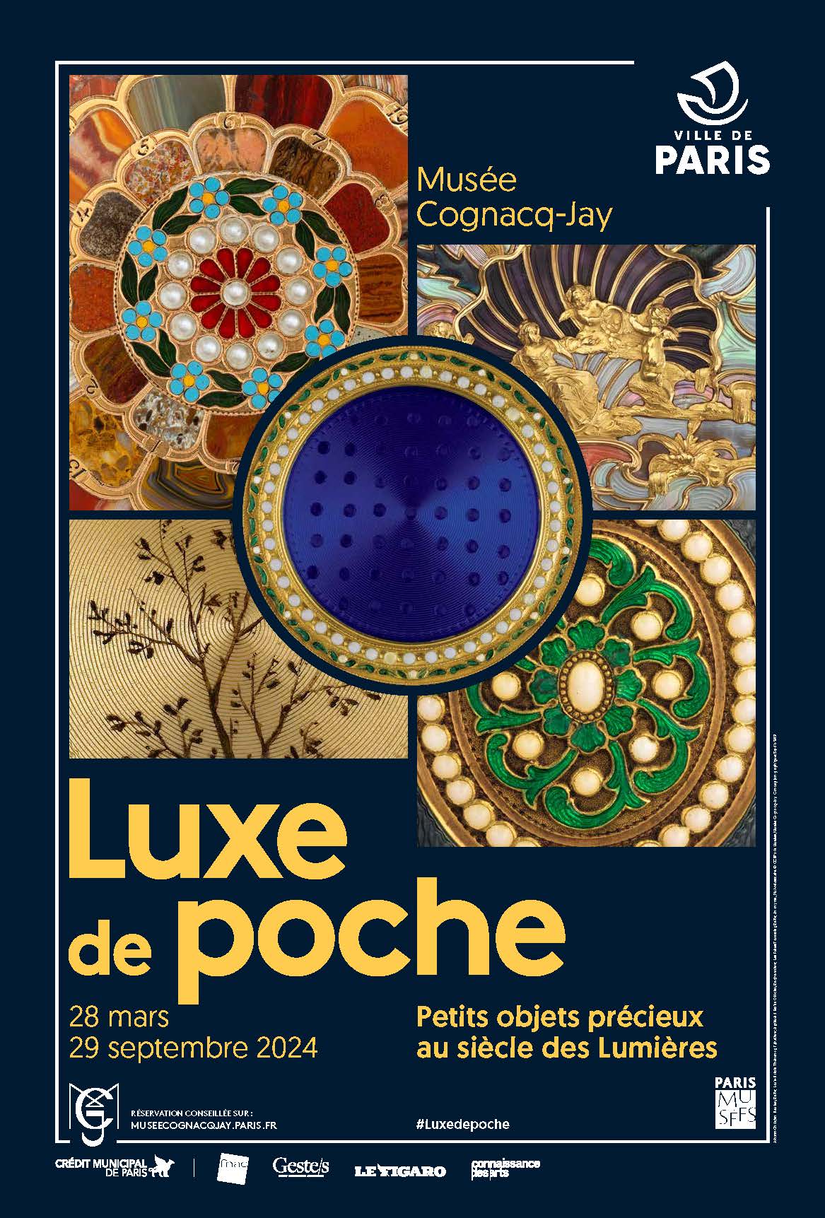 EXPOSITION Luxe de poche du 28 MARS AU 29 SEPTEMBRE 2024
